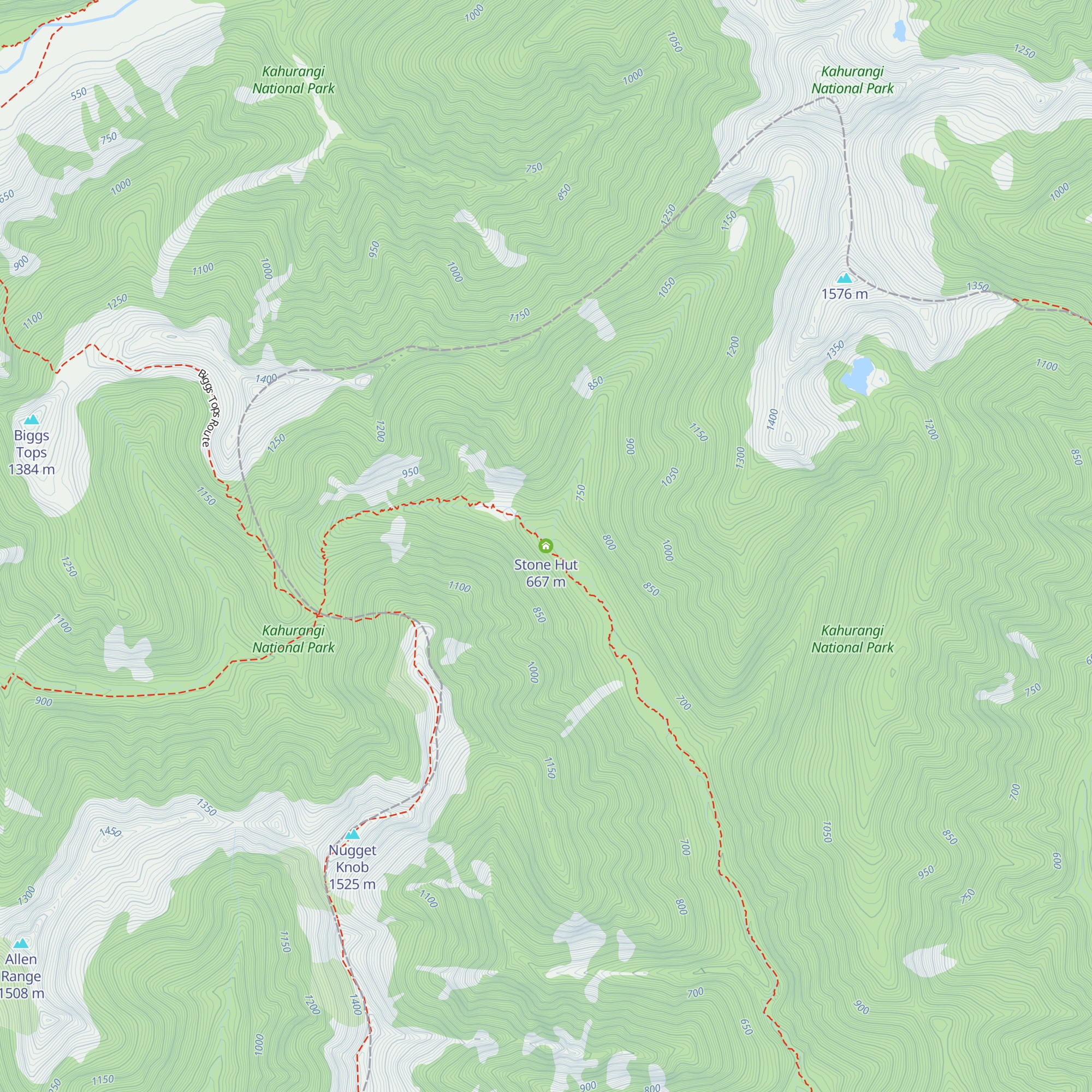 Stone Hut map