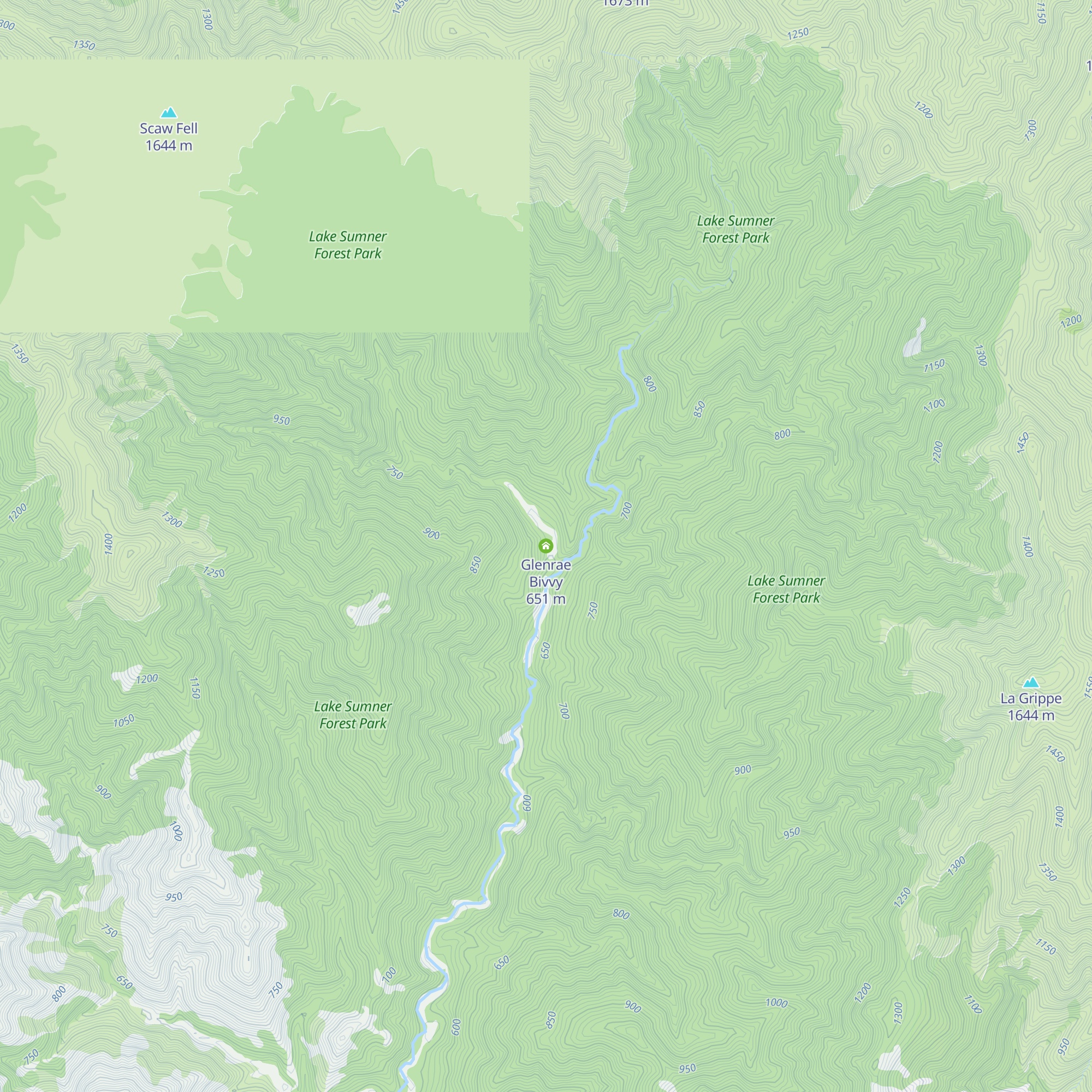 Glenrae Bivvy map