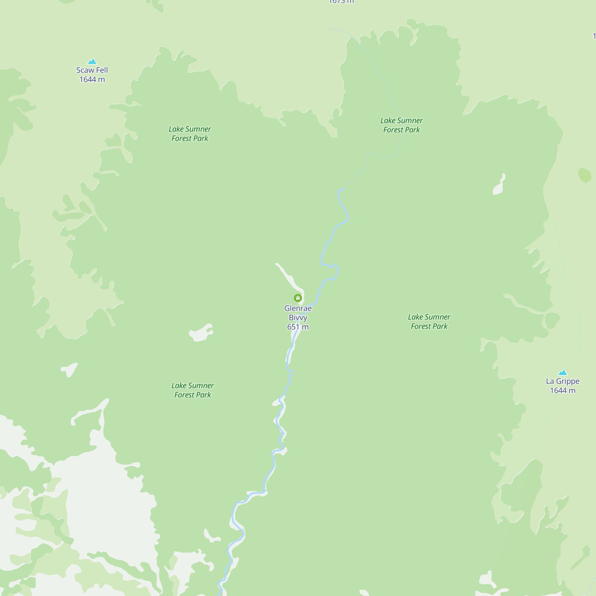 Glenrae Bivvy map