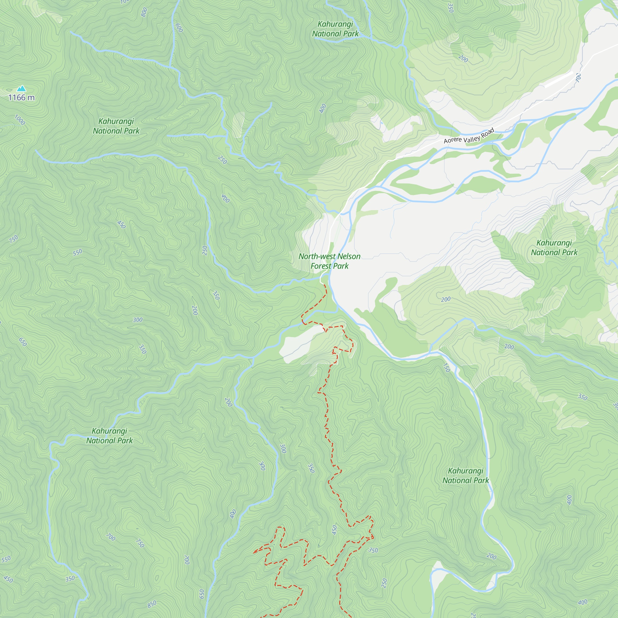 Brown Hut map