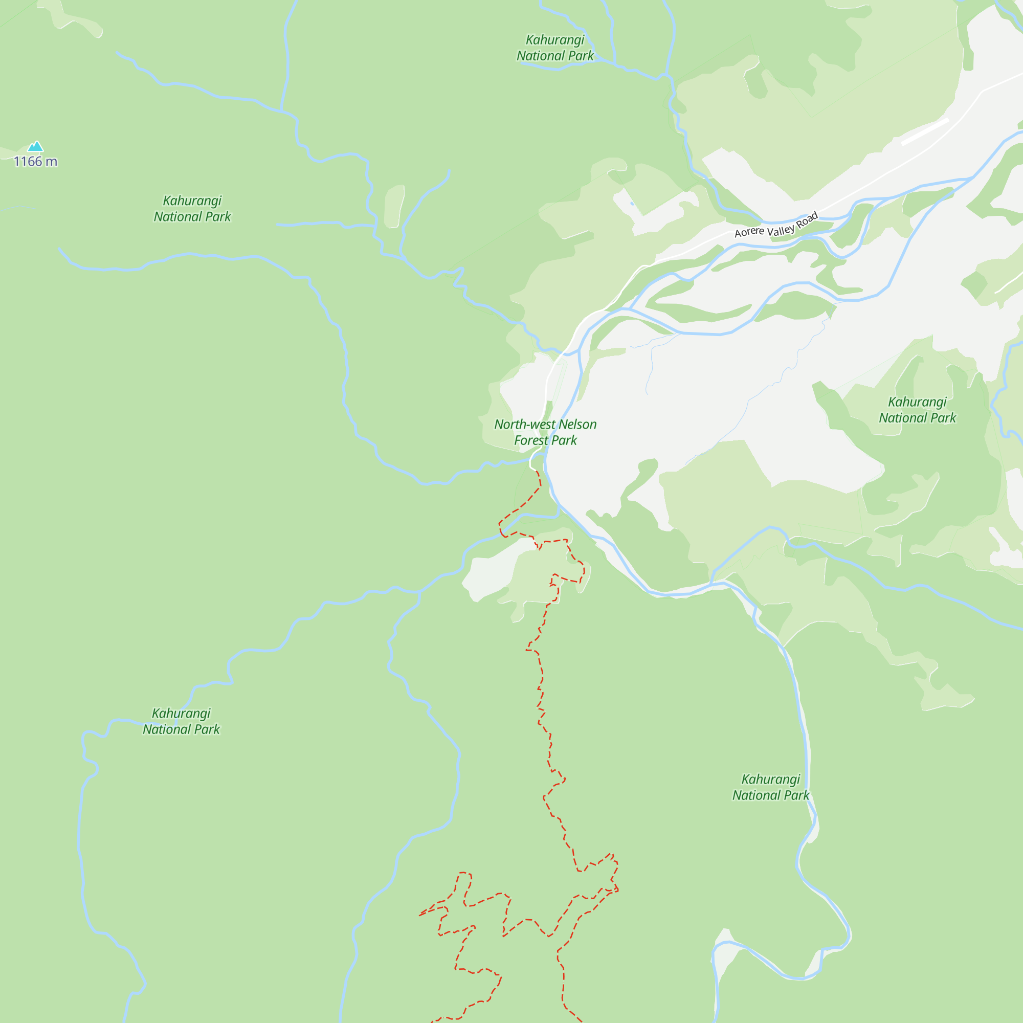Brown Hut map