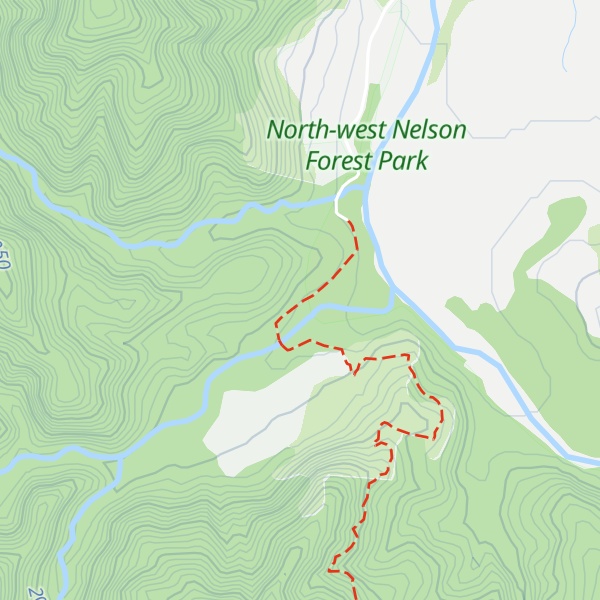 Map of Brown Hut