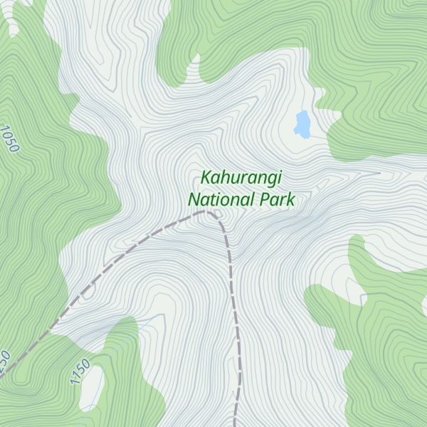 Map of Mount Luna