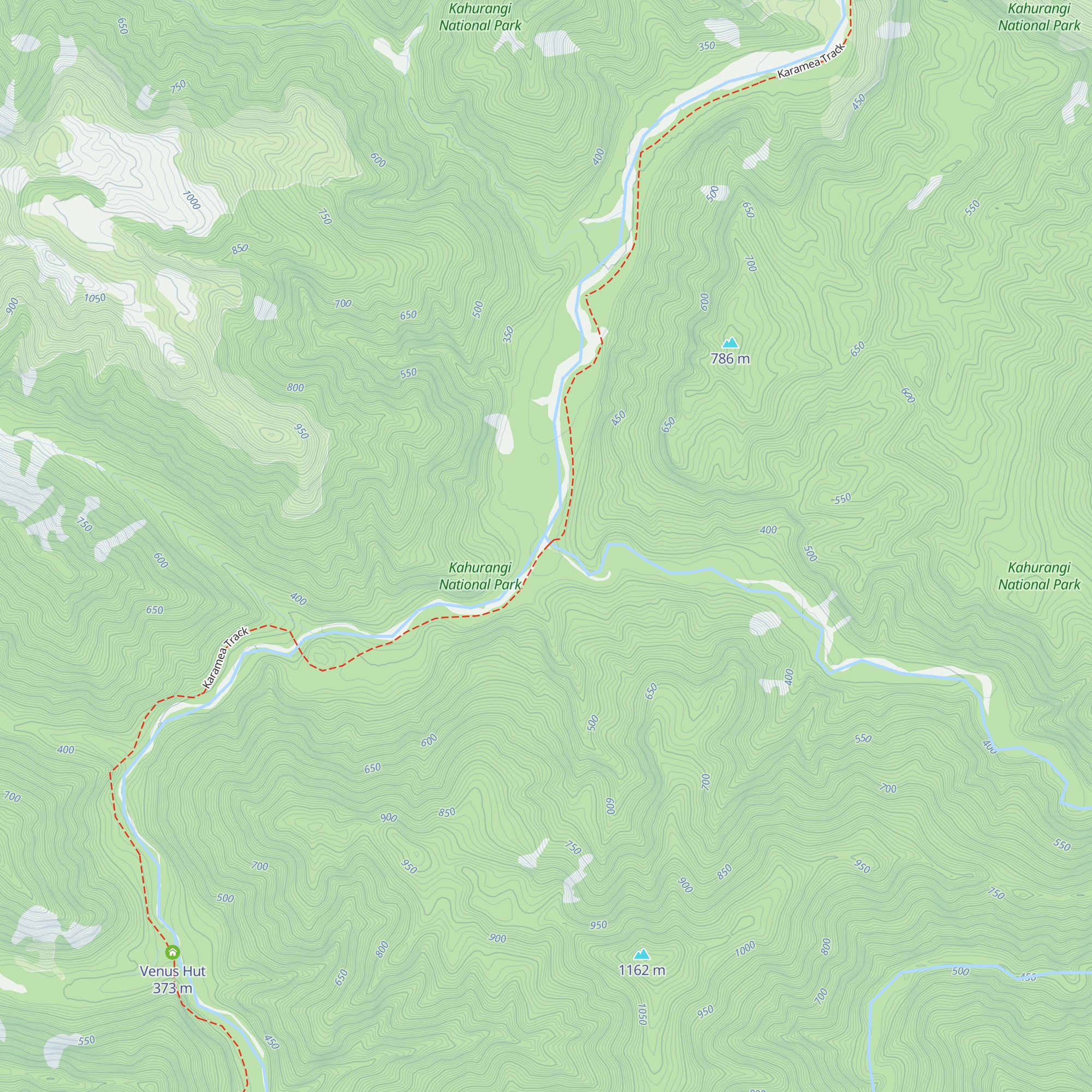 Crow Hut map