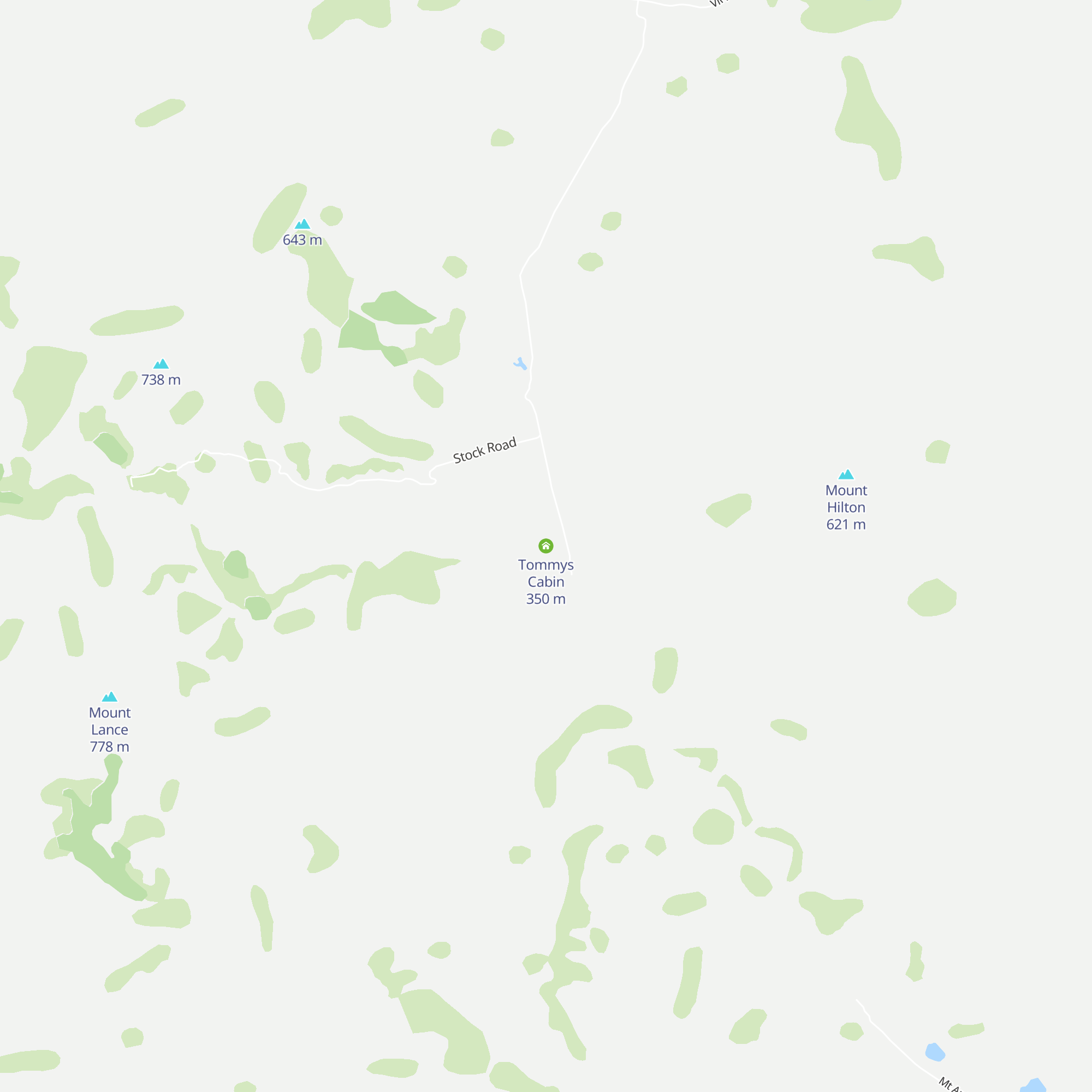 Tommys Cabin map