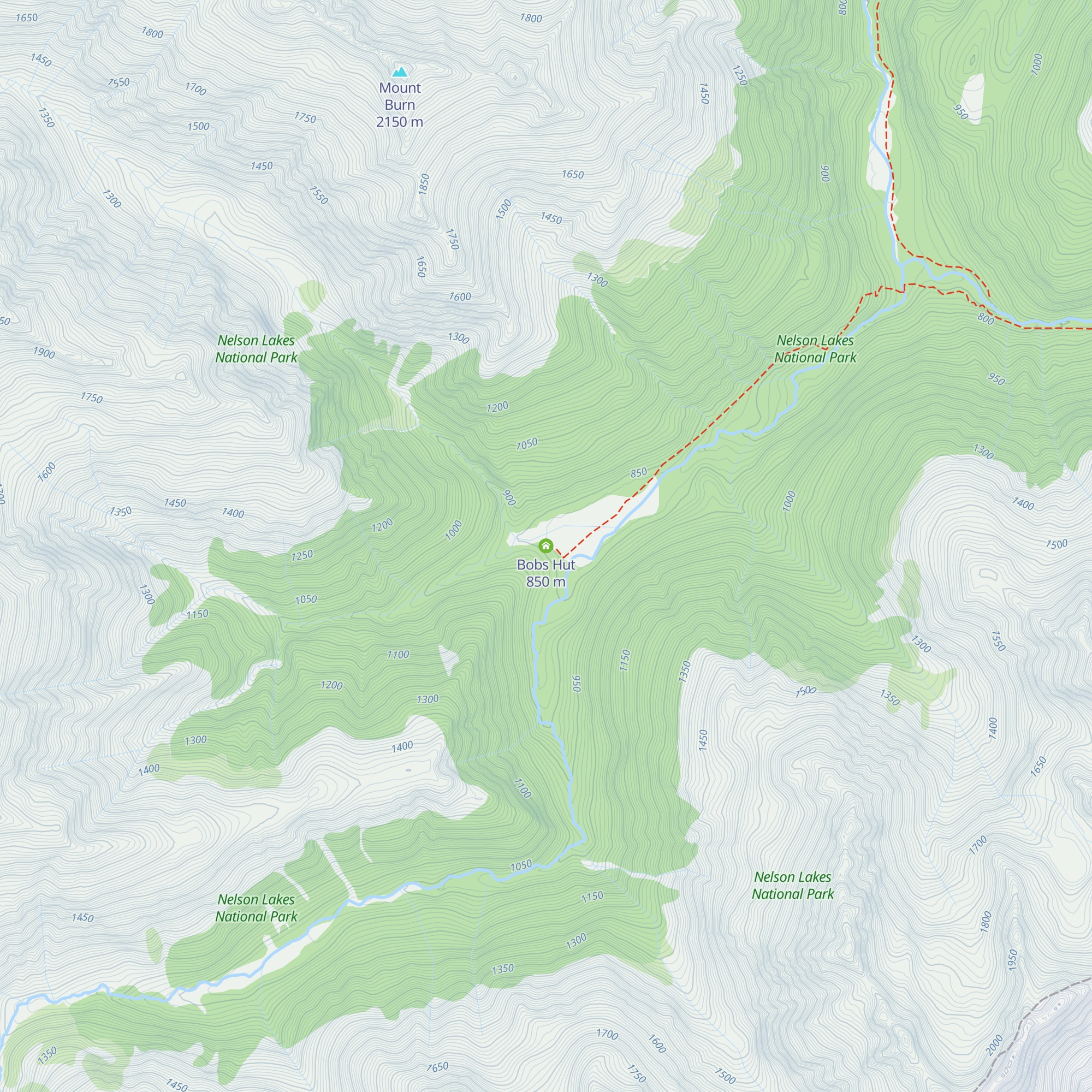 Bobs Hut map