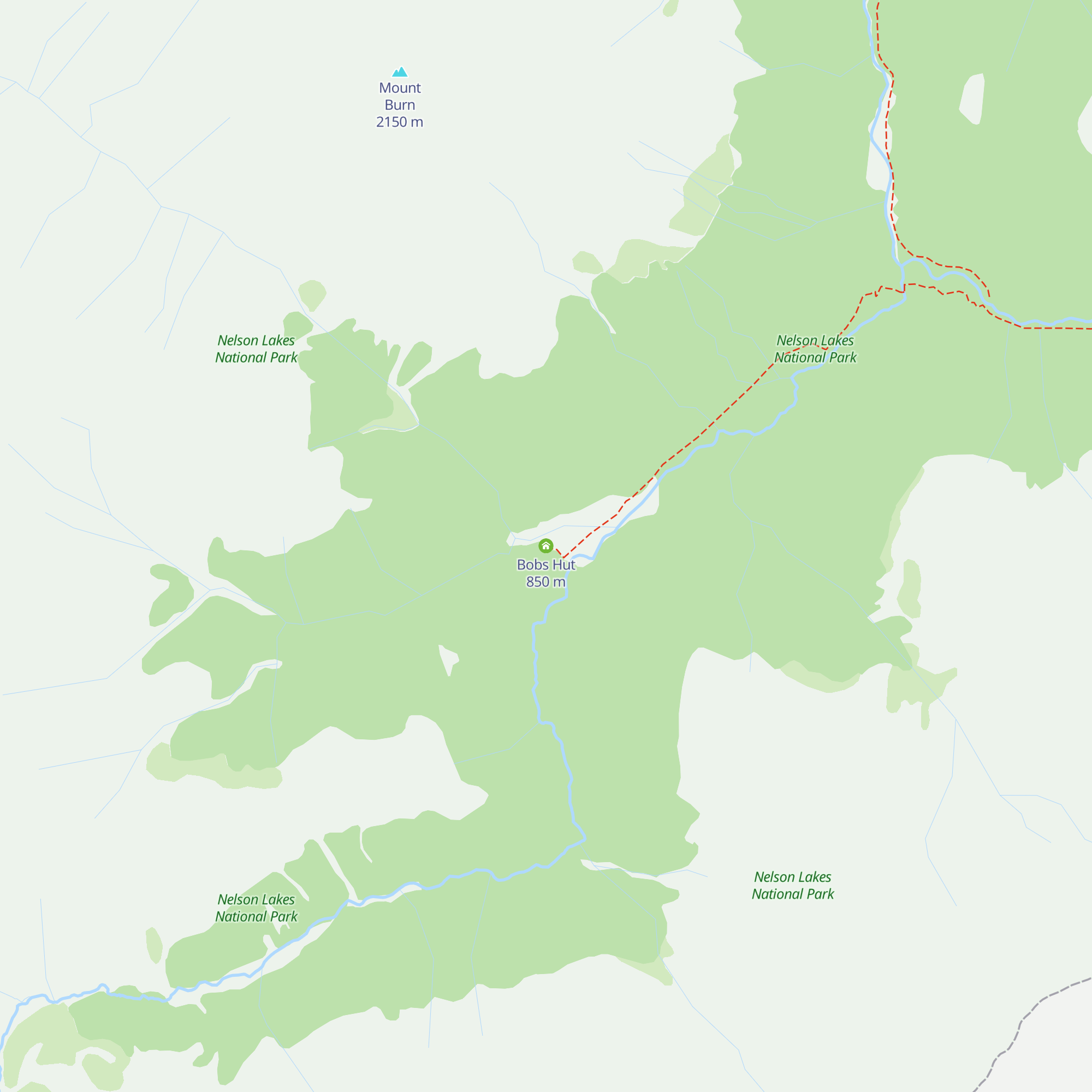 Bobs Hut map