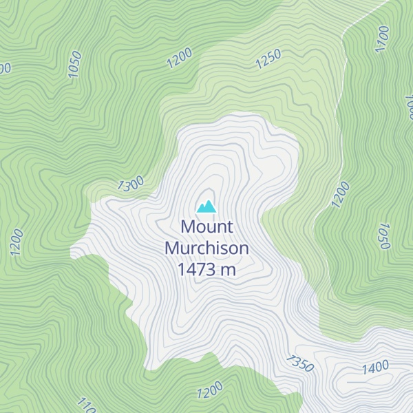 Map of Mount Murchison