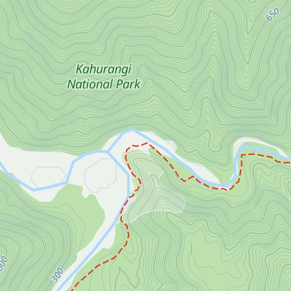 Map of Karamea Bend Hut