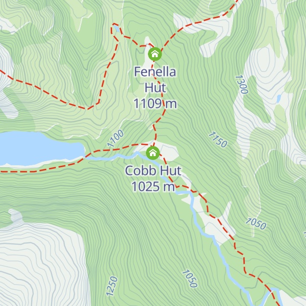 Map of Cobb Hut