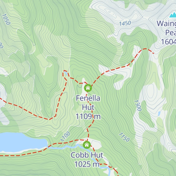 Map of Fenella Hut