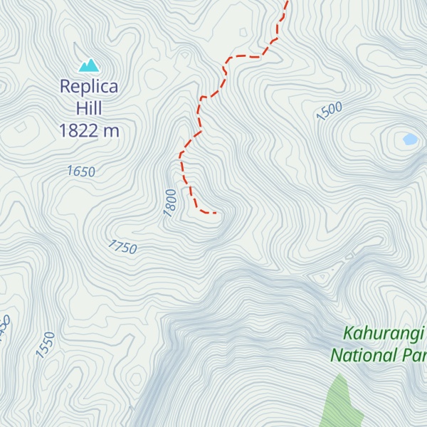 Map of Mount Owen
