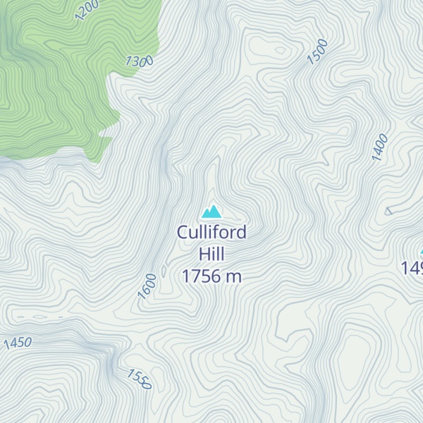 Map of Culliford Hill