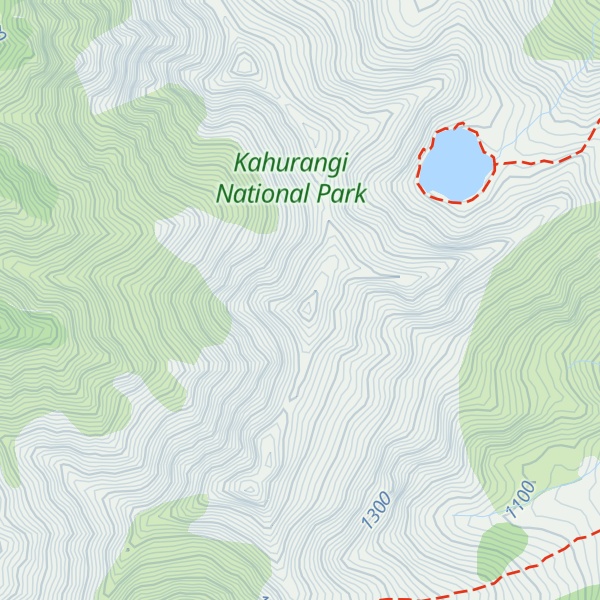 Map of Clark Peak