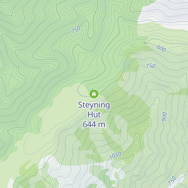 Map of Steyning Hut