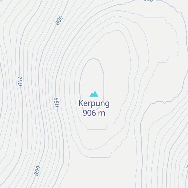 Map of Kerpung