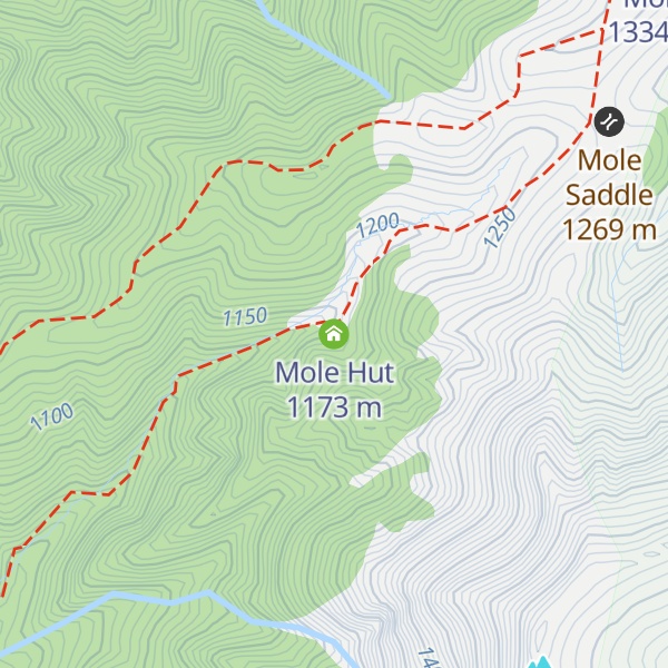 Map of Mole Hut