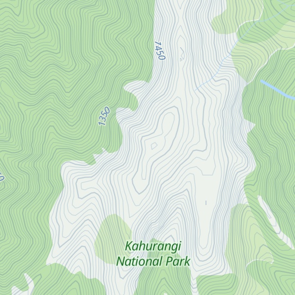 Map of Lookout Range (South)