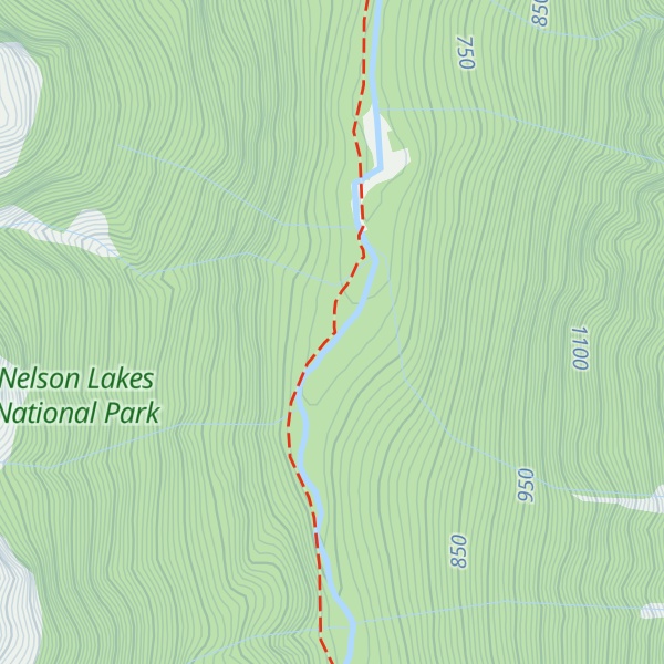 Map of George Lyon Hut