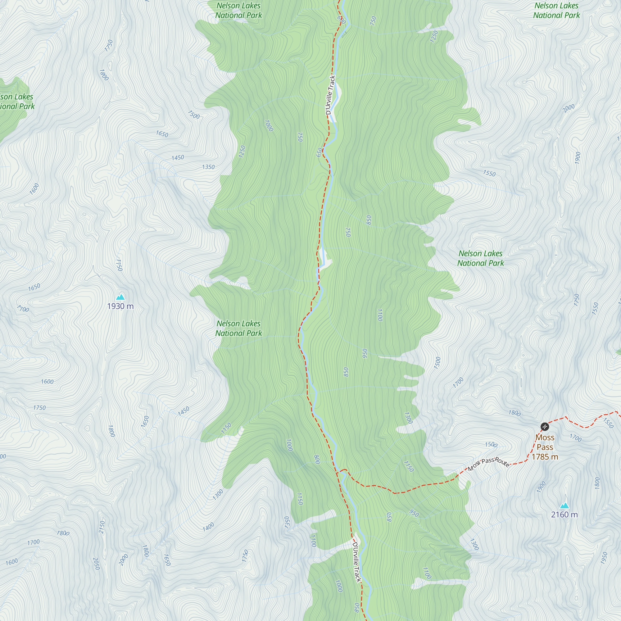 George Lyon Hut map