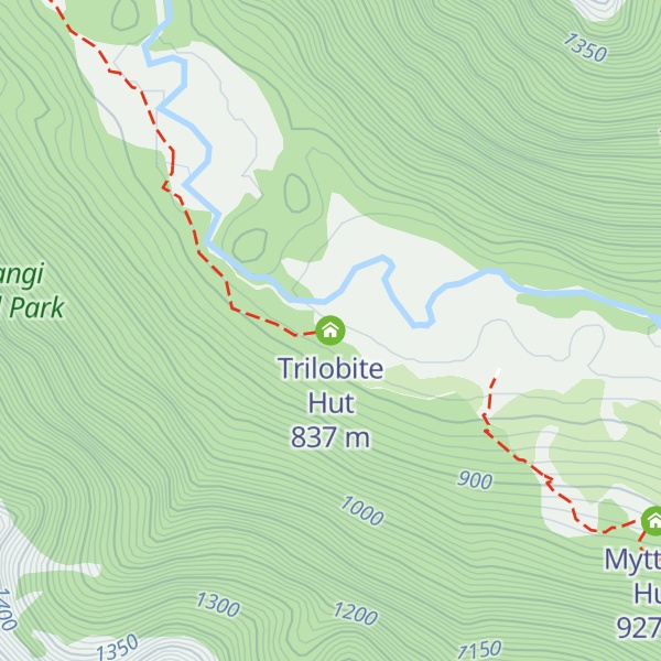 Map of Trilobite Hut