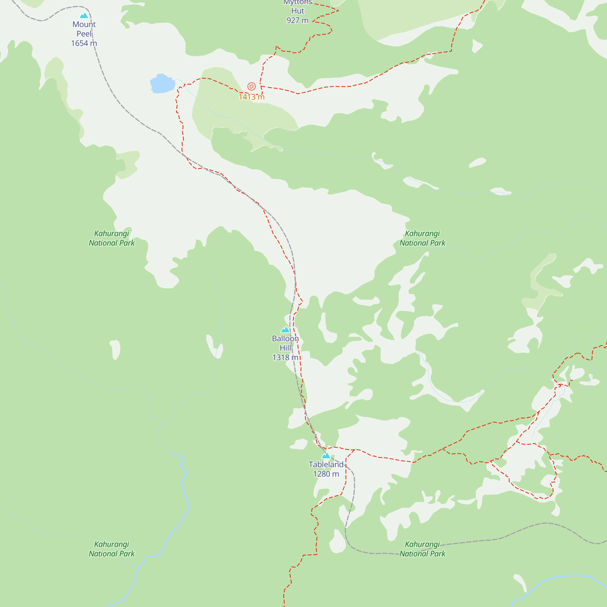 Balloon Hut map