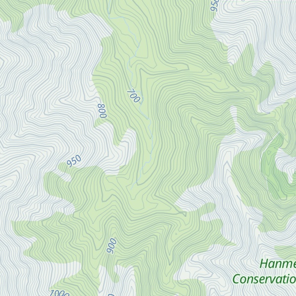 Map of Stony Stream Bivvy