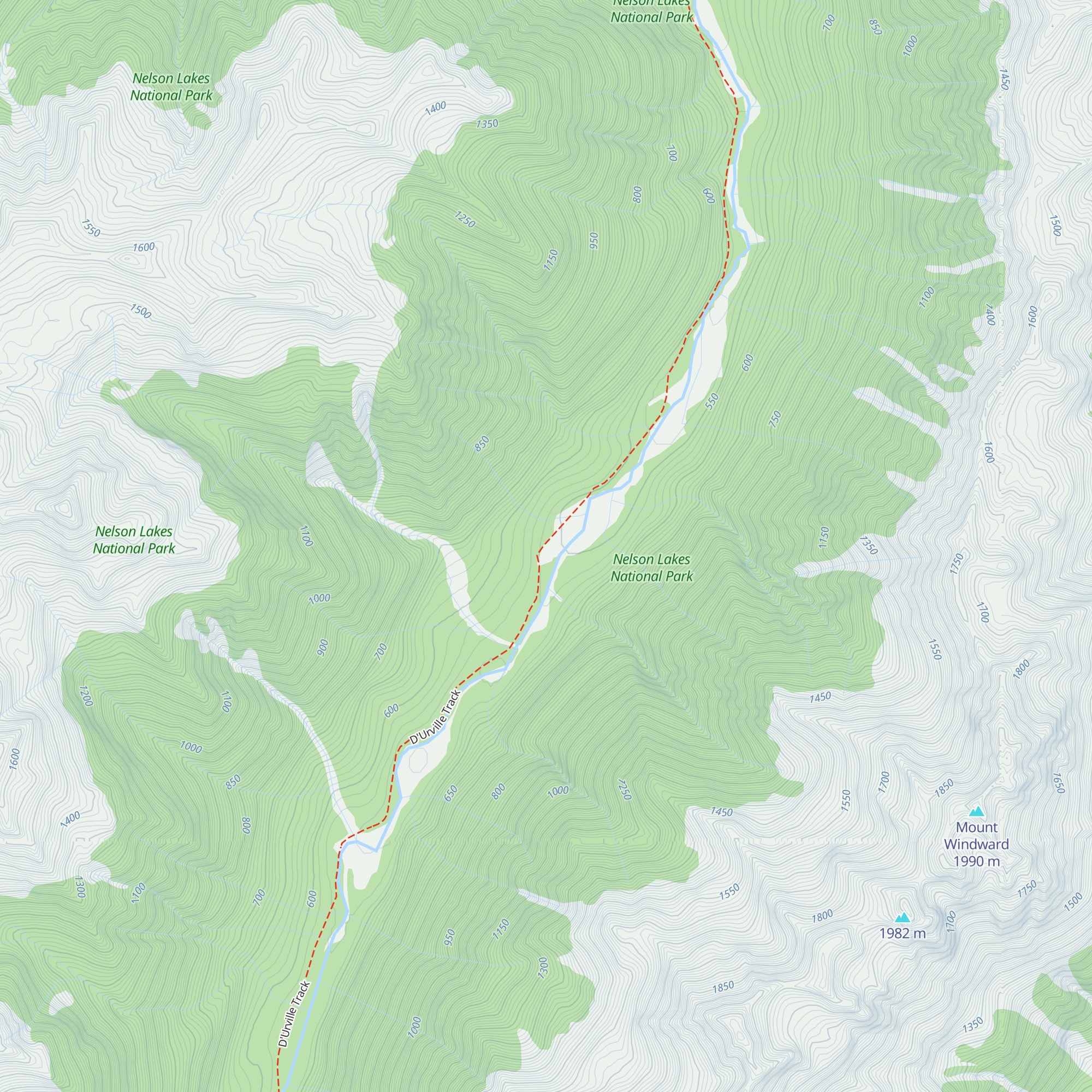 Morgan Hut map