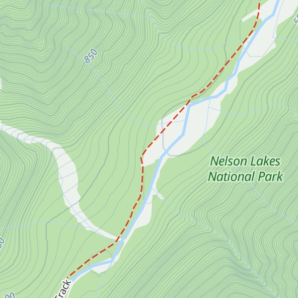 Map of Morgan Hut