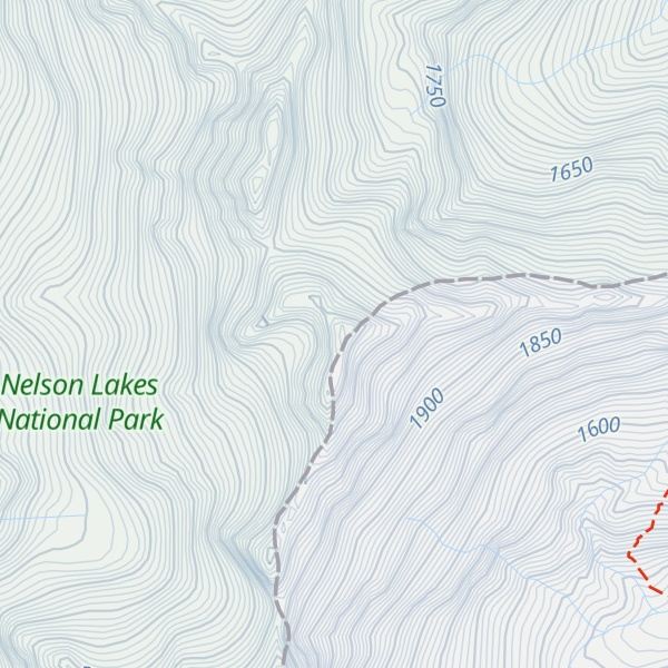 Map of Mount Māhanga