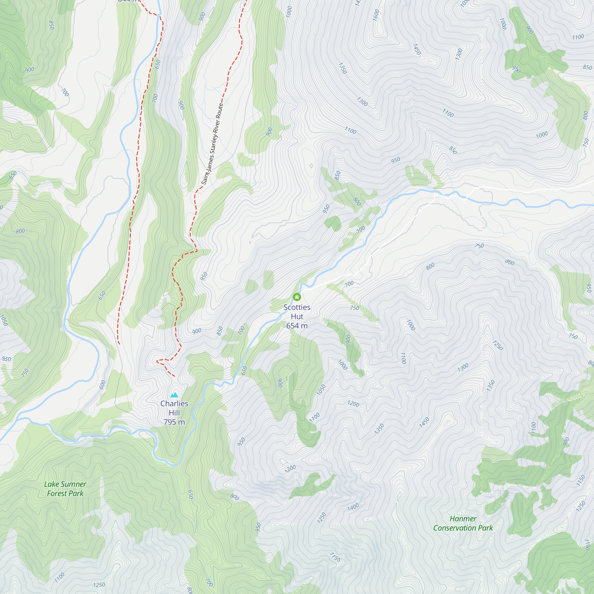 Scotties Hut map