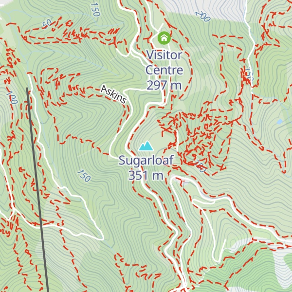 Map of Sugarloaf