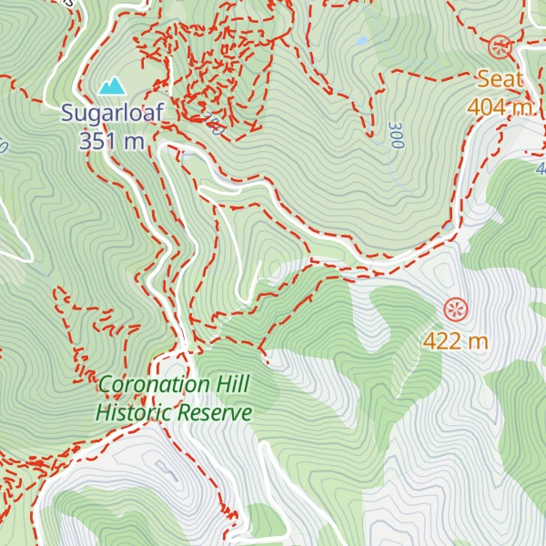 Map of Te Heru-o-Kahukura / Sugarloaf