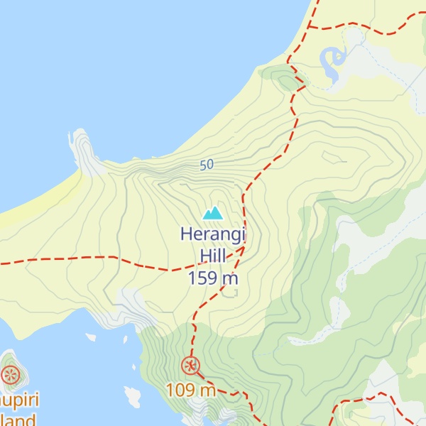 Map of Herangi Hill
