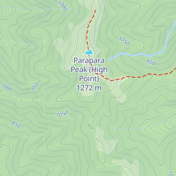 Map of Parapara Biv (Private)