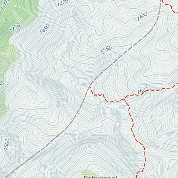 Map of Mount Arthur