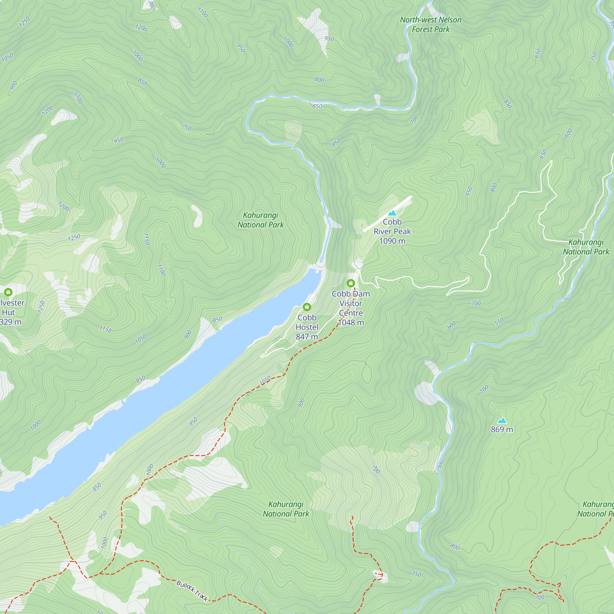 Cobb Hostel map