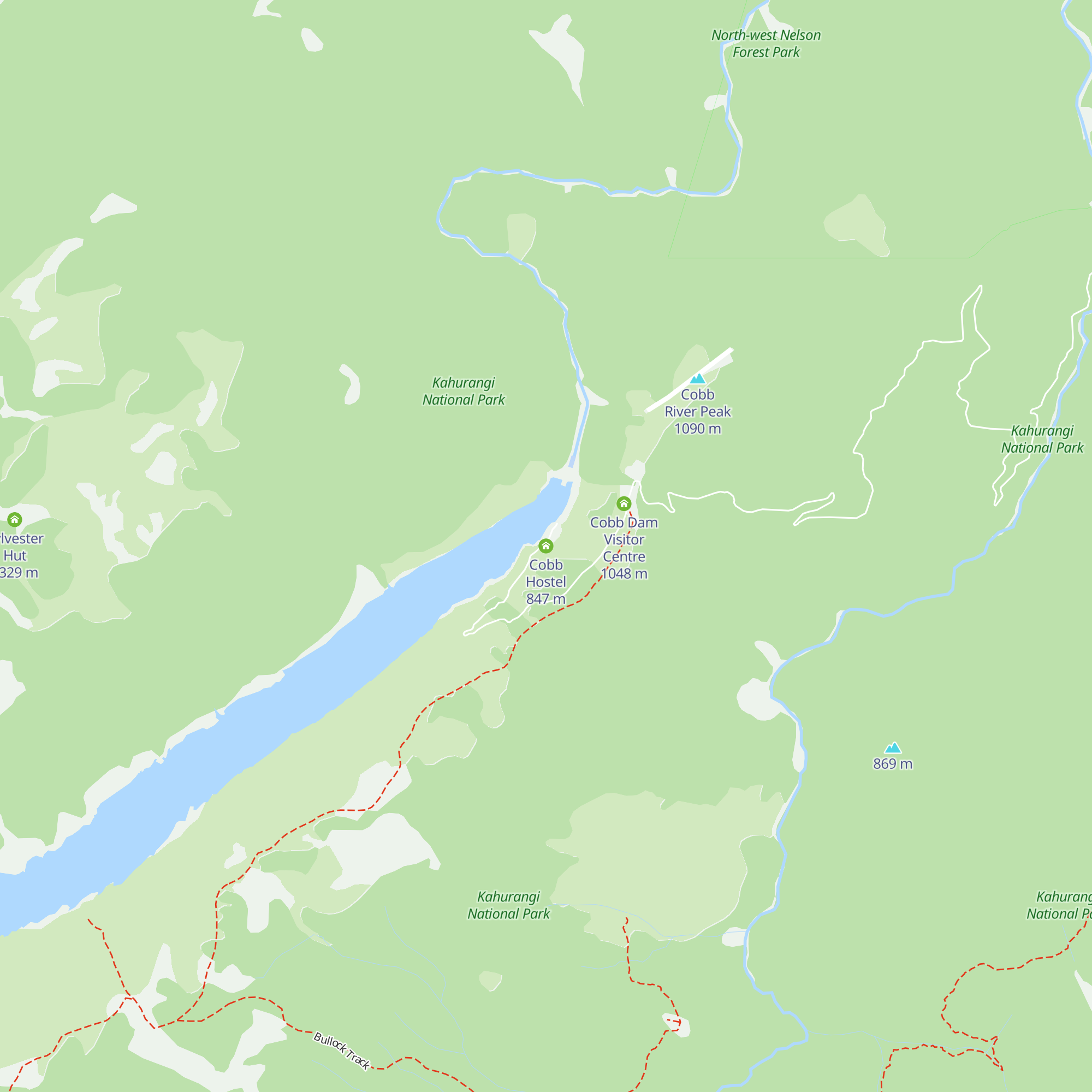 Cobb Hostel map