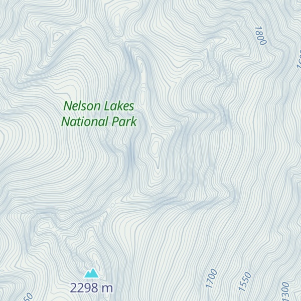 Map of Mount Franklin