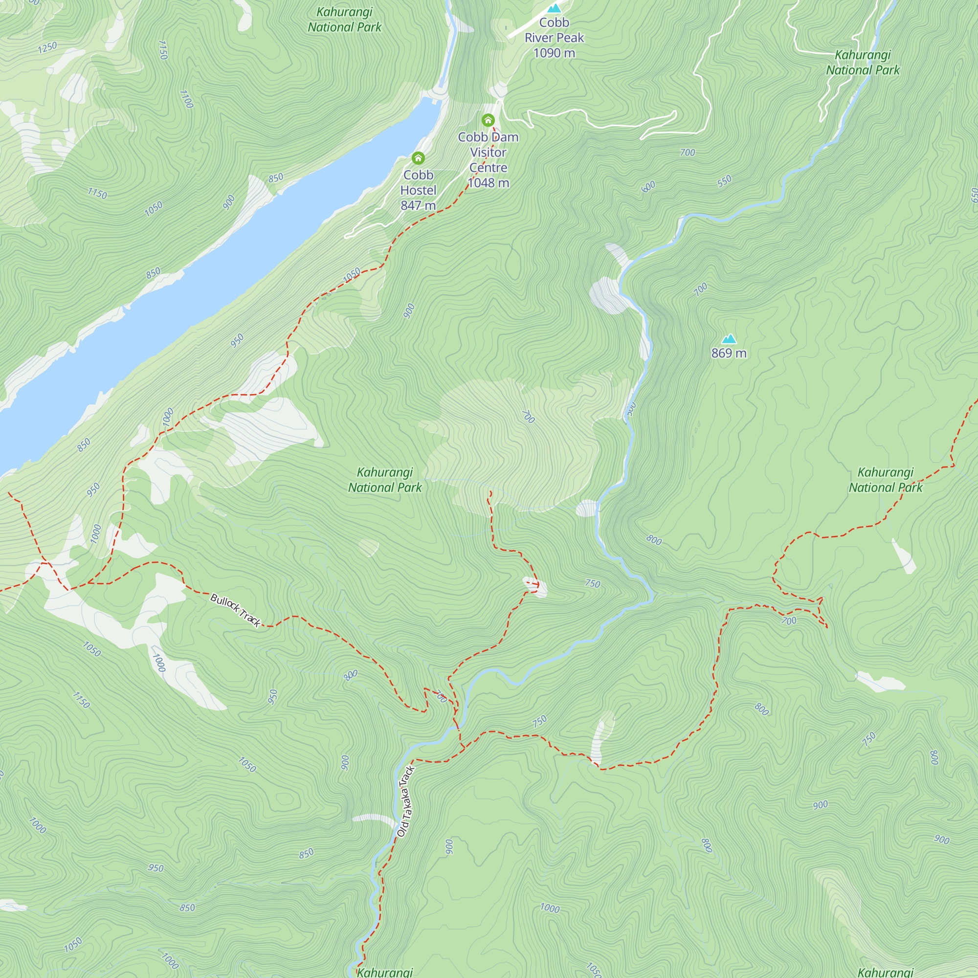 Asbestos Cottage map