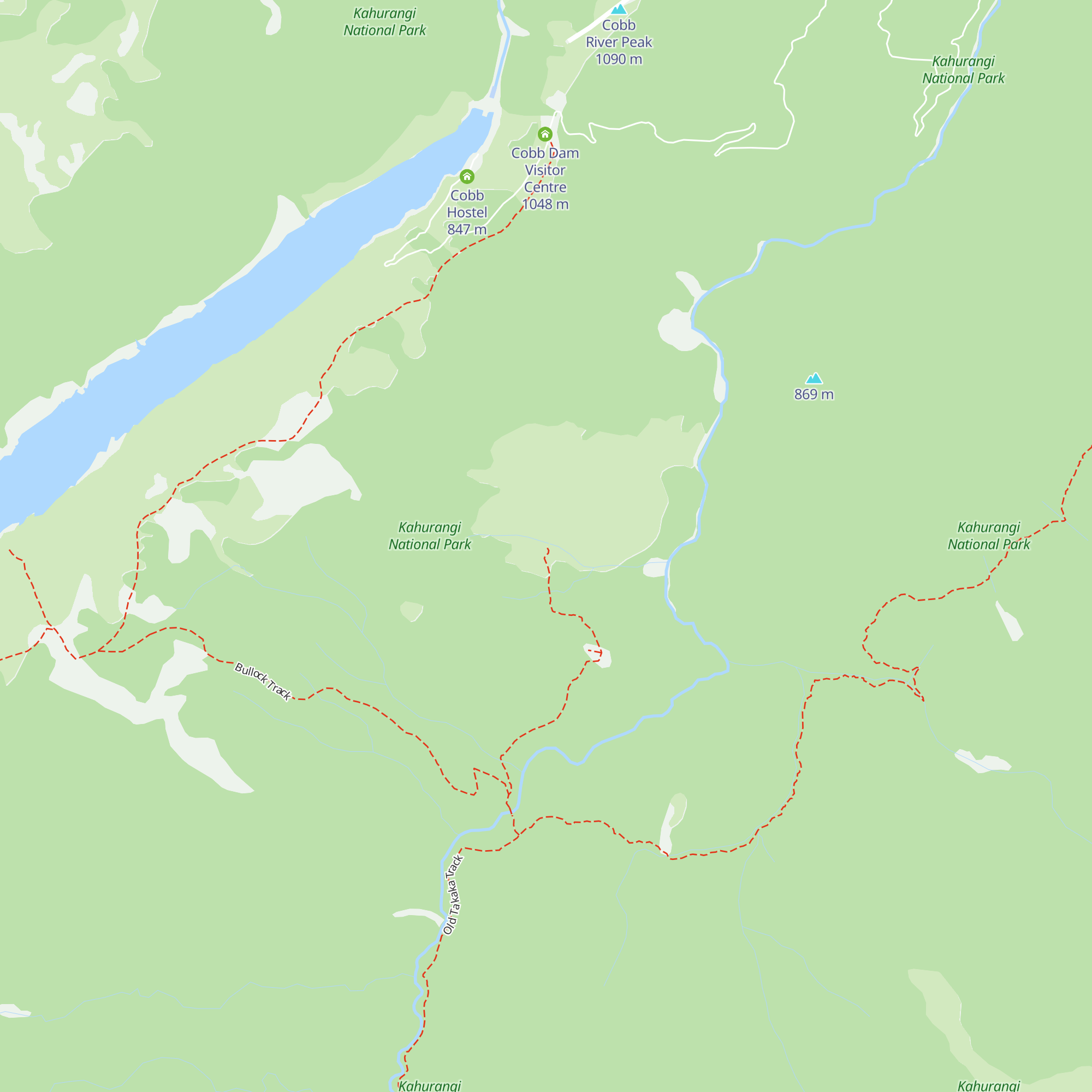 Asbestos Cottage map