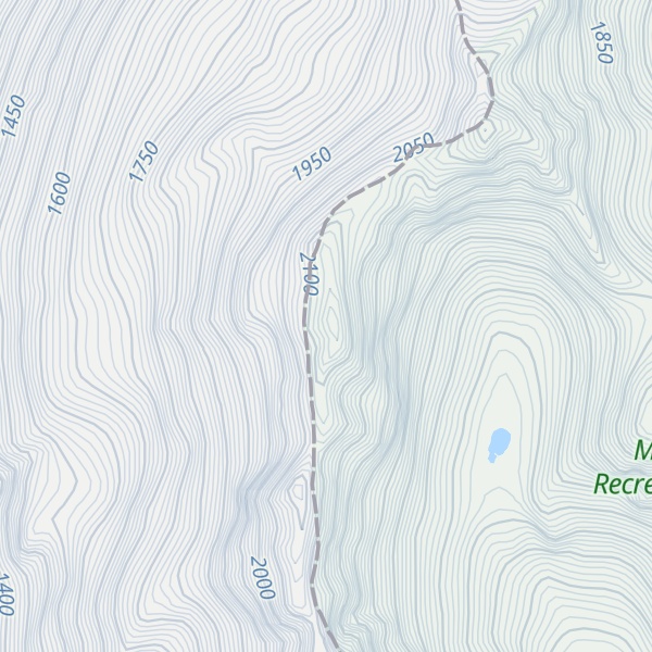 Map of Mount Guinevere