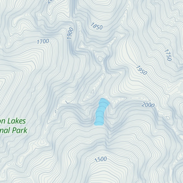 Map of Mount Hopeless