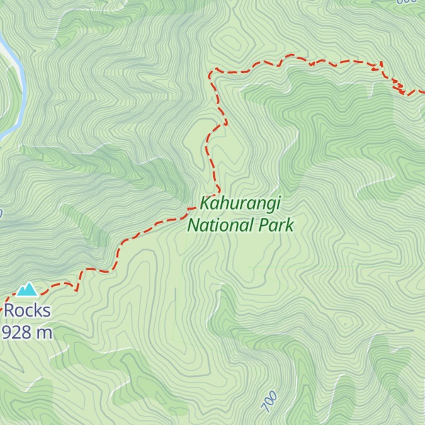 Map of Tin Shelter Hut