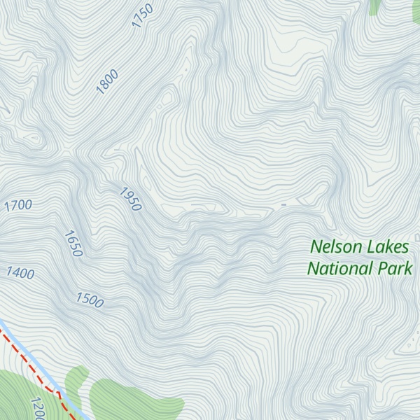 Map of Angelus Ridge