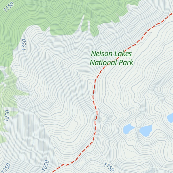 Map of Julius Summit