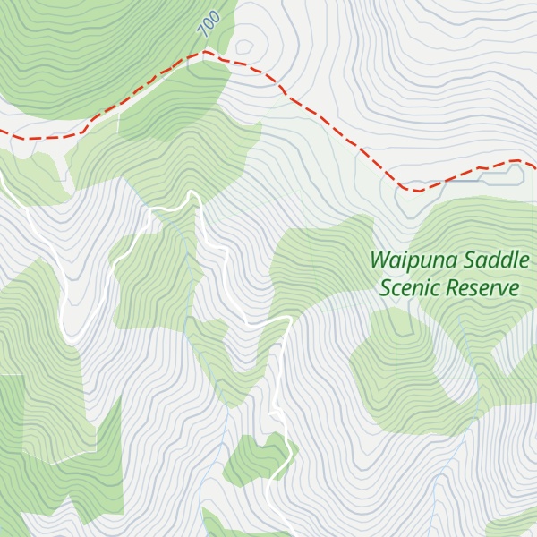 Map of Rod Donald Hut