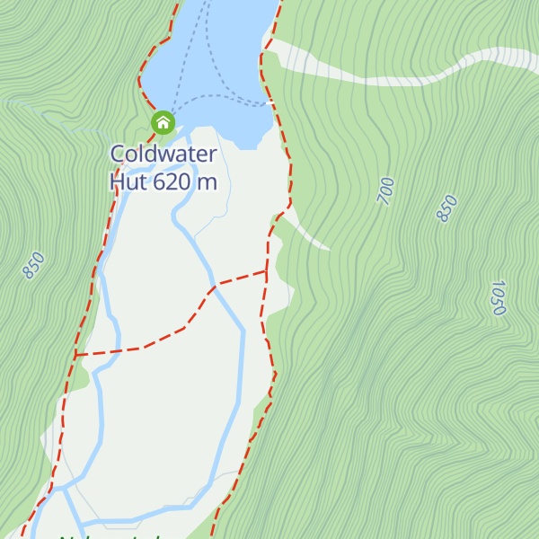 Map of Lakehead Hut