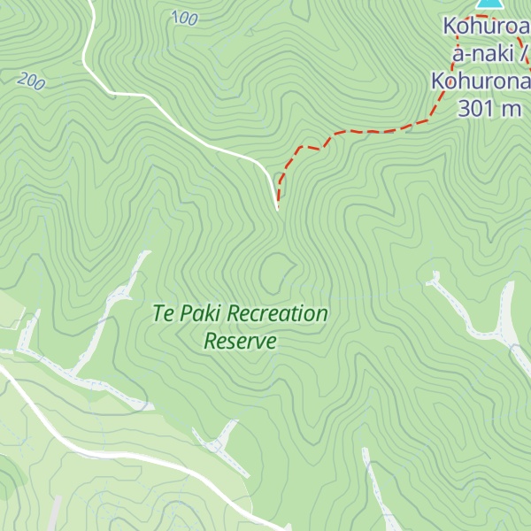 Map of Papawiri Hill