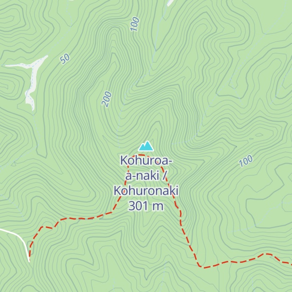 Map of Kohuroa-a-naki / Kohuronaki